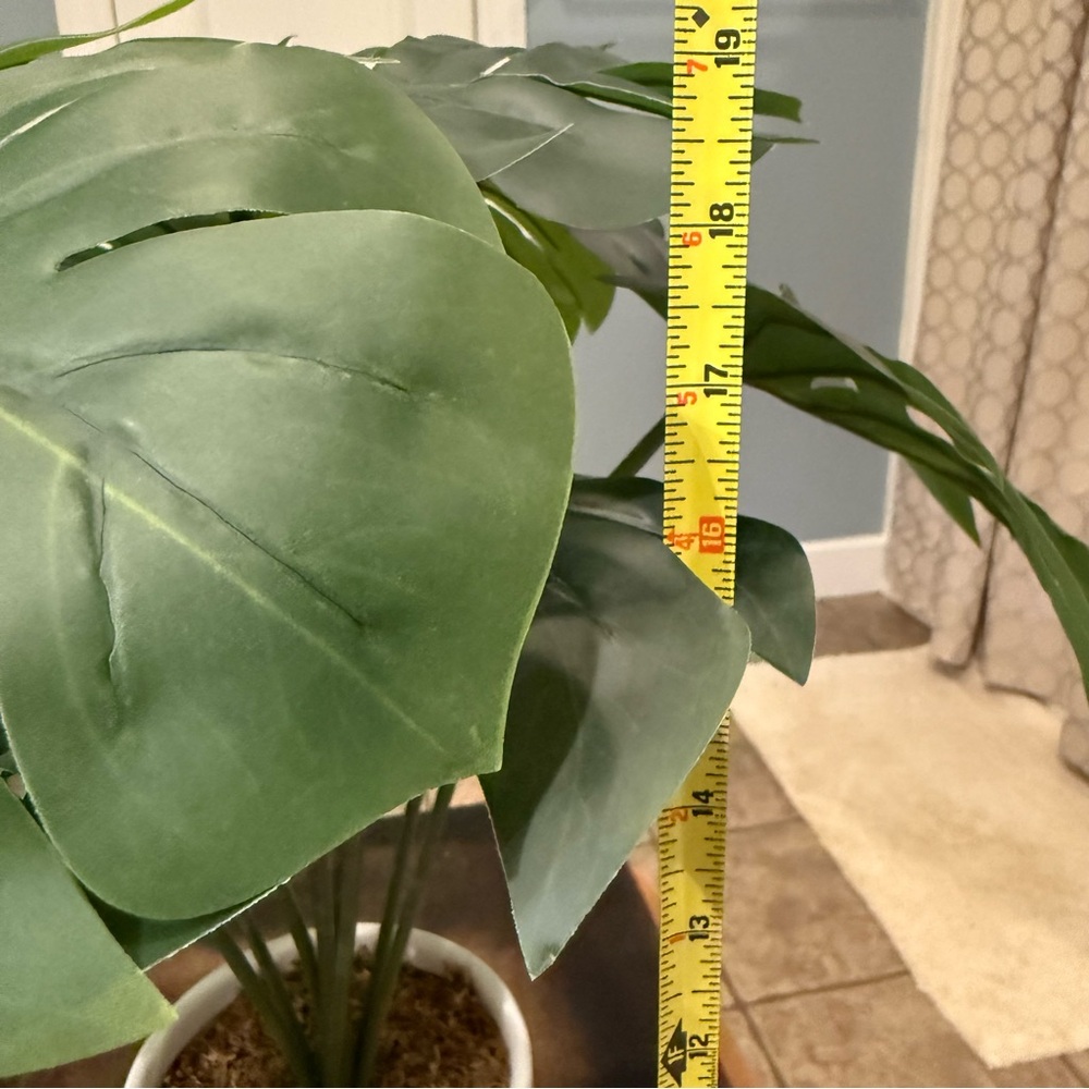 🪴 Faux Monstera Plant - Picture 10 of 12